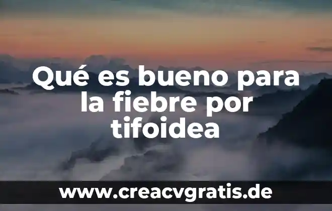 Que es bueno para deshinchar los pies en el embarazo 7 Qué es bueno para la fiebre por tifoidea