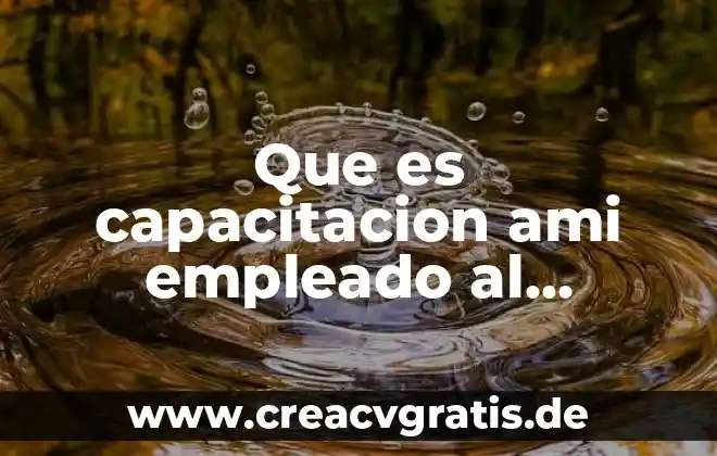 Que es un plan de cuidado y los tipos 5 Que es capacitacion ami empleado al cuidado del medio ambiente