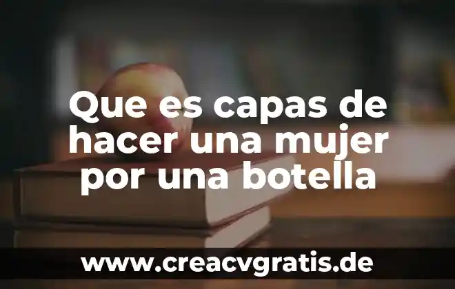 Cantante de hombre que es mujer 5 Que es capas de hacer una mujer por una botella