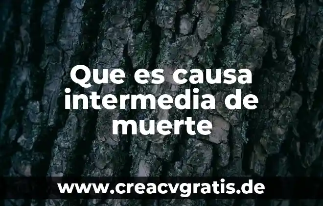 Qué es la causa hongo en la piel 6 Que es causa intermedia de muerte