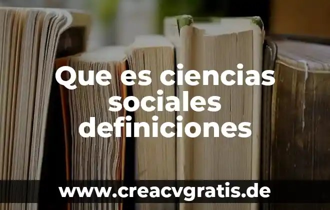Ciencias de la comunicasion que es un mensaje 5 Que es ciencias sociales definiciones