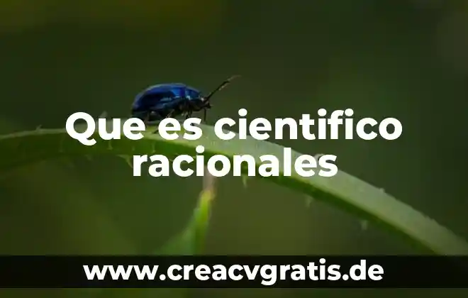 Que es nombre cientifico uso de la hierbabuena 4 Que es cientifico racionales