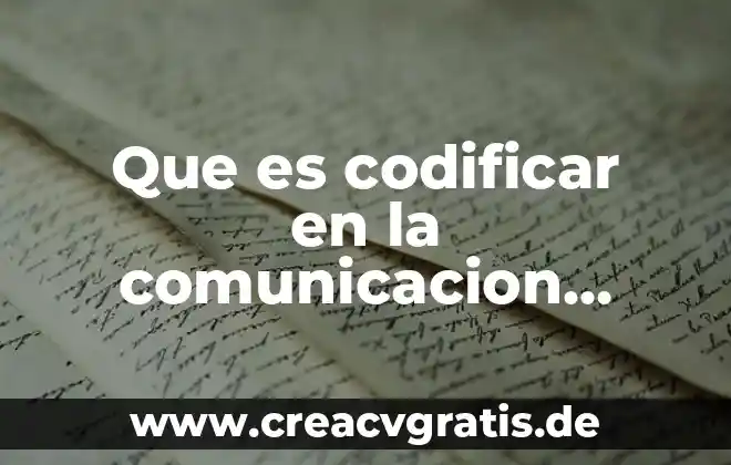 Qué es compuesto concepto ejemplos 5 Que es codificar en la comunicacion concepto