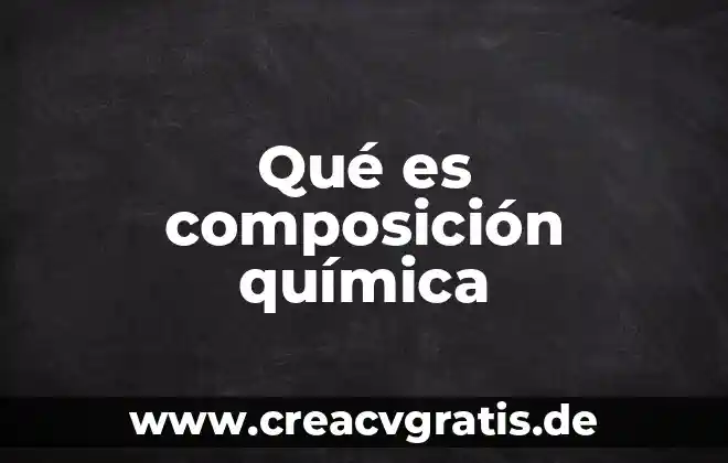 Que es la quimica organica shulpin quinto sol 7 Qué es composición química