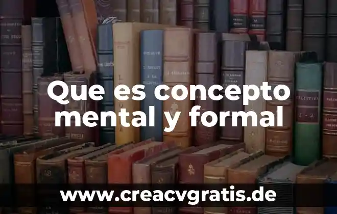 Que es la diafisis concepto 5 Que es concepto mental y formal