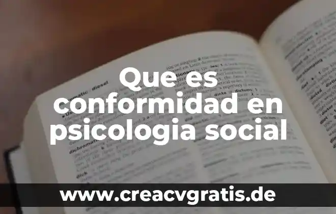 Que es la gestion social y los tipos 6 Que es conformidad en psicologia social