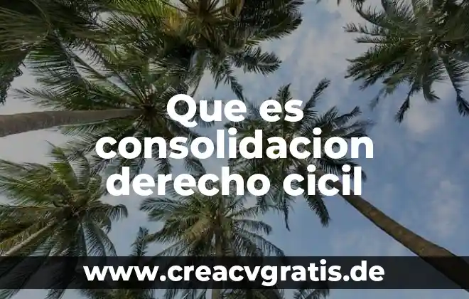Qué es la nube y tipos de nube 8 Que es consolidacion derecho cicil