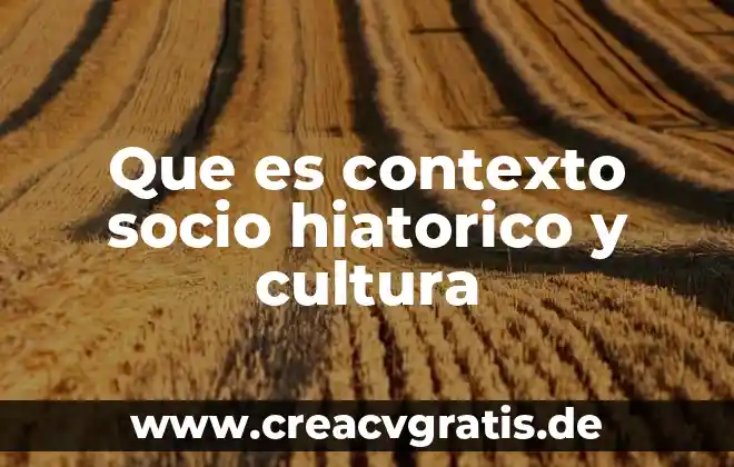 Que es ser propietario o socio 4 Que es contexto socio hiatorico y cultura