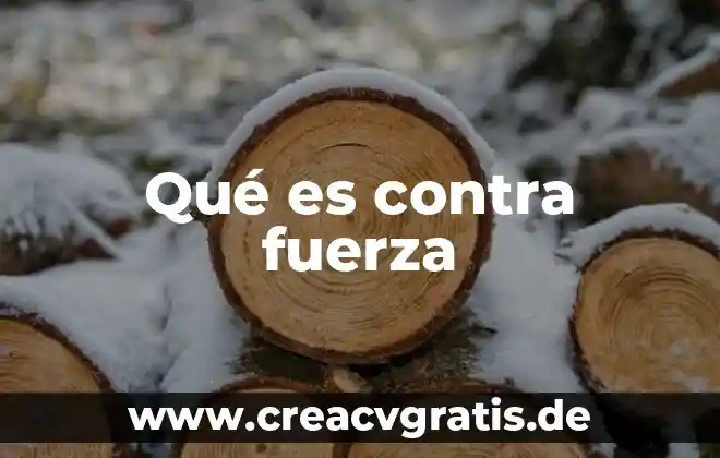 Qué es un delito contra la salud definición 8 Qué es contra fuerza