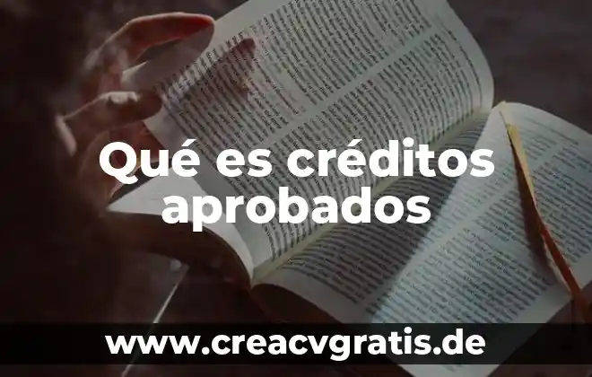 Rpce que es en créditos prendarios 3 Qué es créditos aprobados