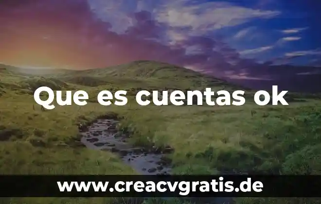 Qué es un activo y pasivo y sus cuentas 5 Que es cuentas ok