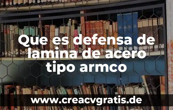 Empresas de tipo pesca que es 3 Que es defensa de lamina de acero tipo armco
