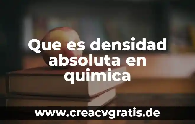 Qué es una planta eléctrica manual 8 Que es densidad absoluta en quimica