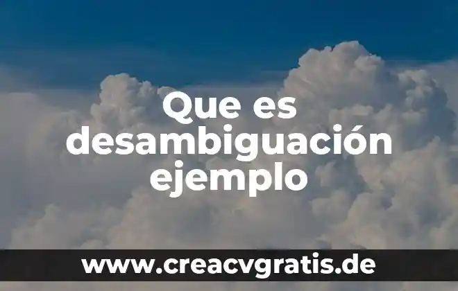 Qué es un logotipo y un ejemplo 7 Que es desambiguación ejemplo