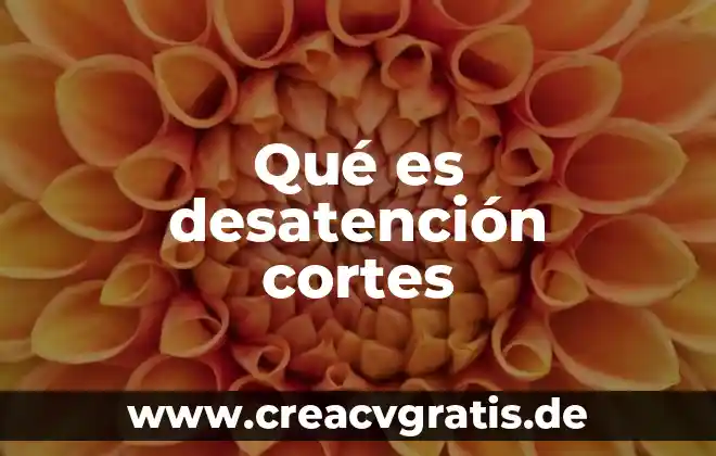 Que es el amor cortes 4 Qué es desatención cortes
