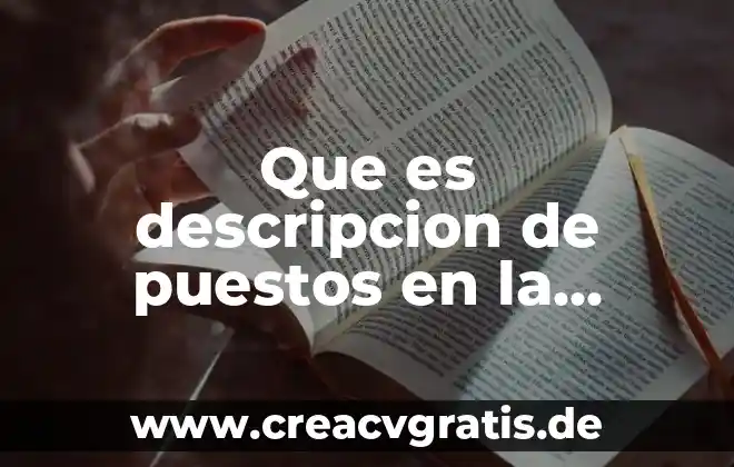 Que es un intermediario en una organizacion 3 Que es descripcion de puestos en la organizacion