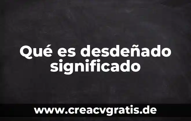 Qué es ser elitista significado 6 Qué es desdeñado significado