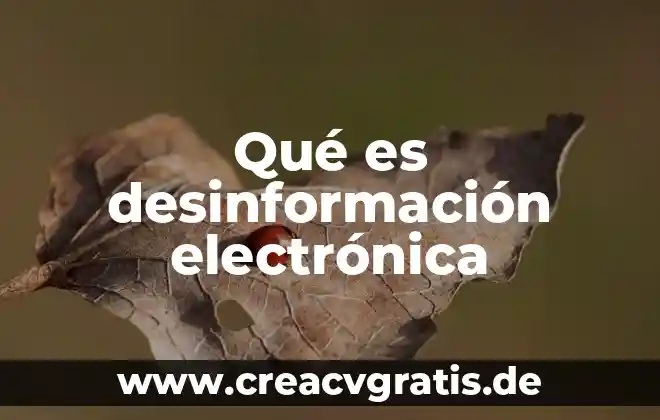 Qué es símbolo de válvula electrónica 5 Qué es desinformación electrónica