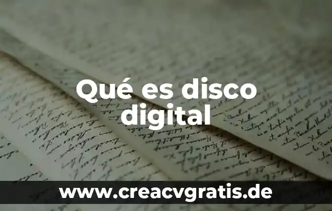 Qué es interactividad en un texto digital 5 Qué es disco digital