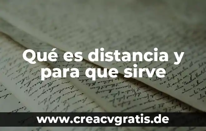 Pilates reformer que es y para que sirve 8 Qué es distancia y para que sirve