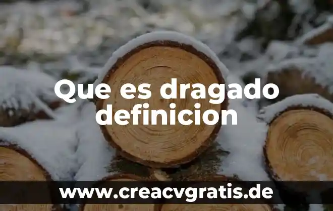 Qué es intruso definición y significado 3 Que es dragado definicion