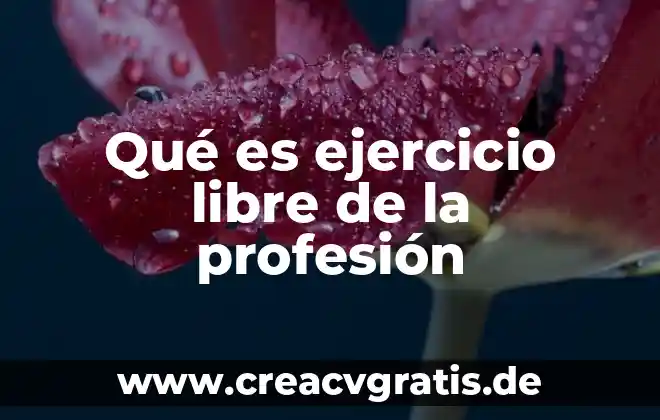 Por qué es importante para el ejercicio el tobillo 3 Qué es ejercicio libre de la profesión