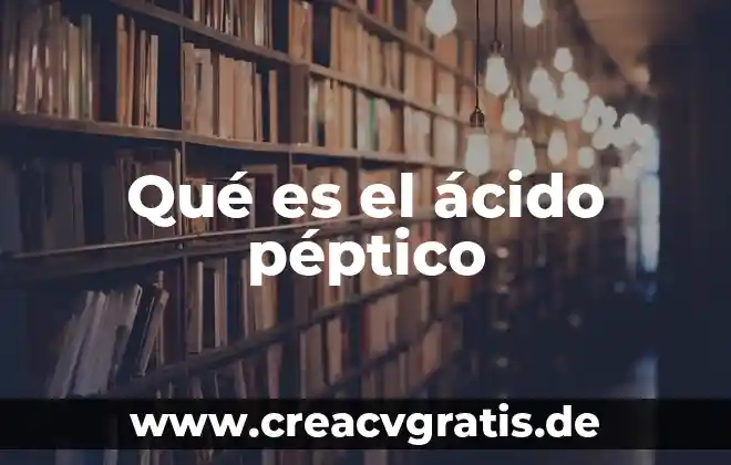 Qué es el ácido muriático nombres similares 5 Qué es el ácido péptico