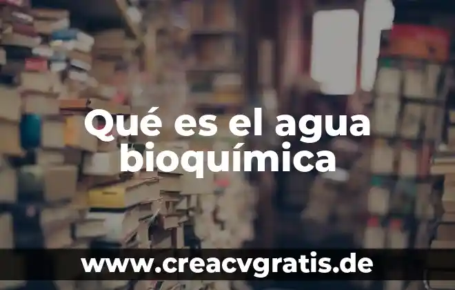 Que es el desarrollo software yahoo 5 Qué es el agua bioquímica