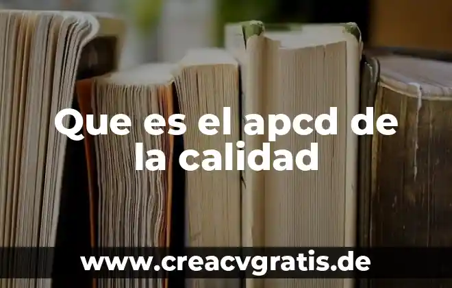 Que es una prueba de corrosion en agua 3 Que es el apcd de la calidad