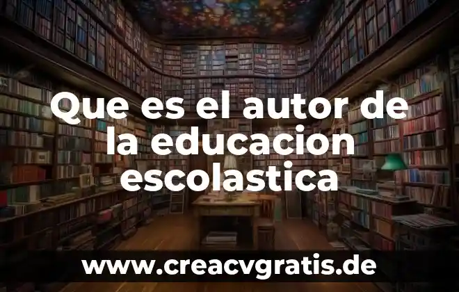 Qué es la nube y tipos de nube 5 Que es el autor de la educacion escolastica