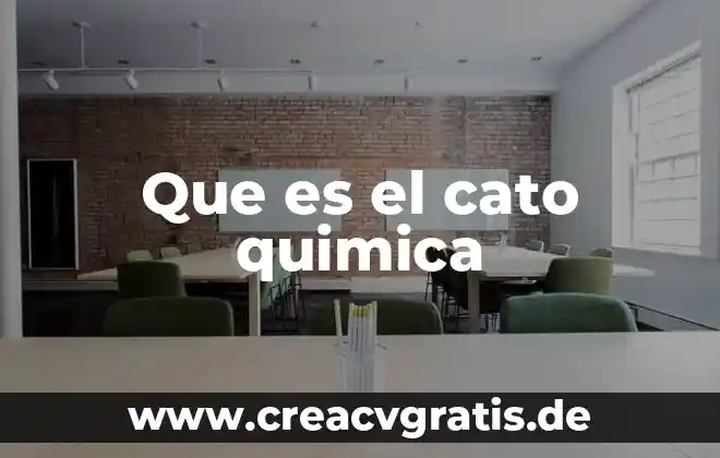 Que es la quimica organica shulpin quinto sol 4 Que es el cato quimica