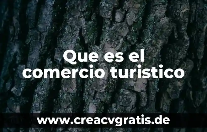 Fideicomiso proyecto turístico cruz loma quito ecuador que es 7 Que es el comercio turistico
