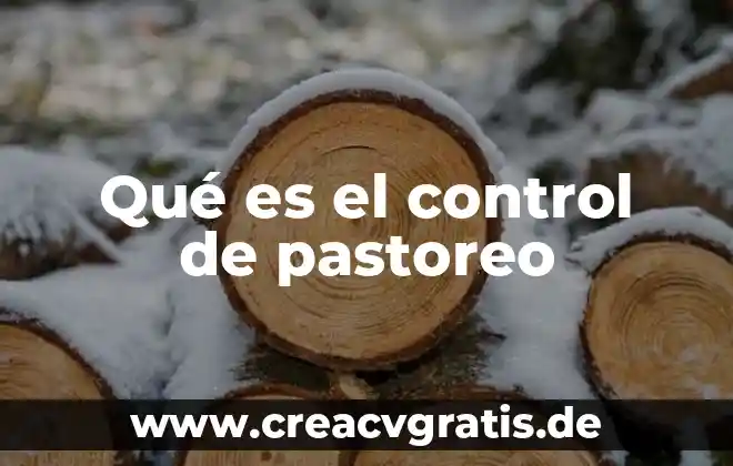 Que es aps en redes 7 Qué es el control de pastoreo