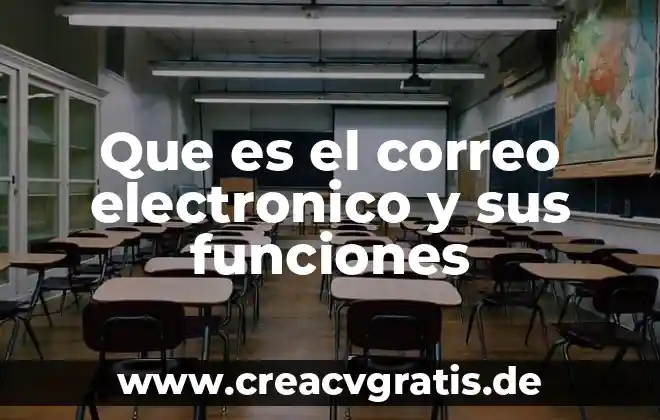 Que es el nombre de usuario en un correo electronico 5 Que es el correo electronico y sus funciones