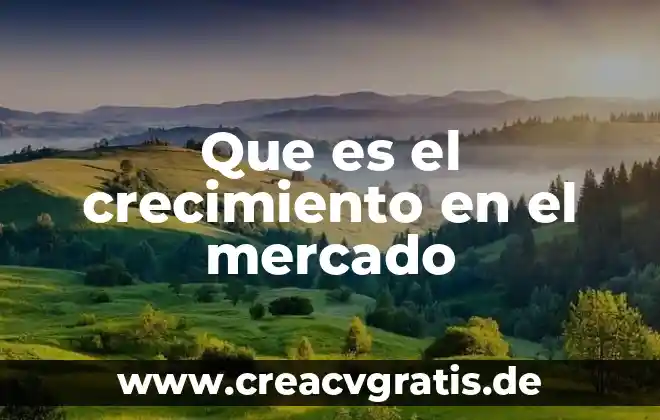Crecimiento económico excluyente que es 8 Que es el crecimiento en el mercado