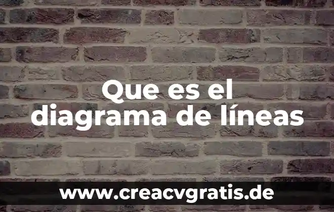 Qué es el punto de equilibrio en varias líneas 4 Que es el diagrama de líneas