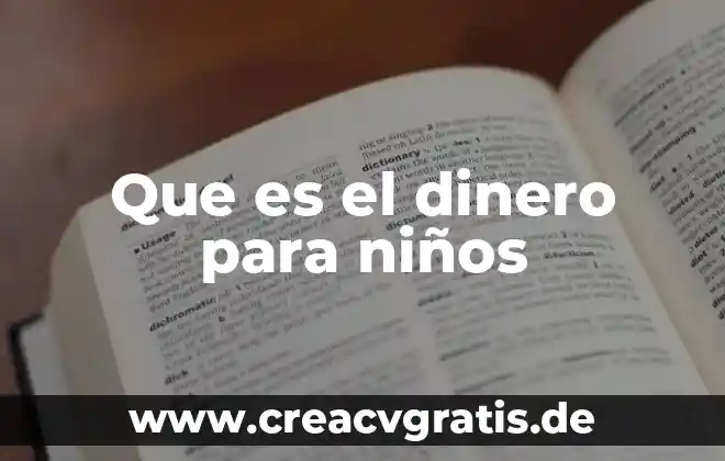 Qué es el índice de sustentabilidad 4 Que es el dinero para niños
