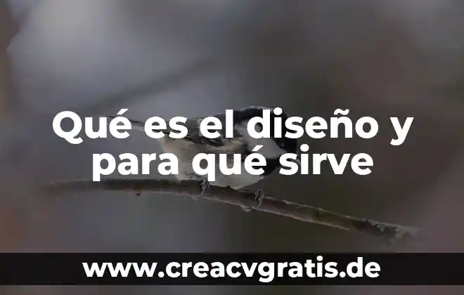 Que es un cronograma de diseño logico 4 Qué es el diseño y para qué sirve