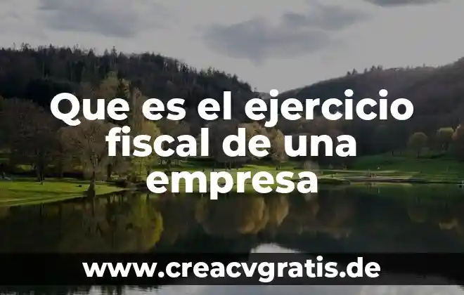Que es la adaptacion los tres tipos 4 Que es el ejercicio fiscal de una empresa