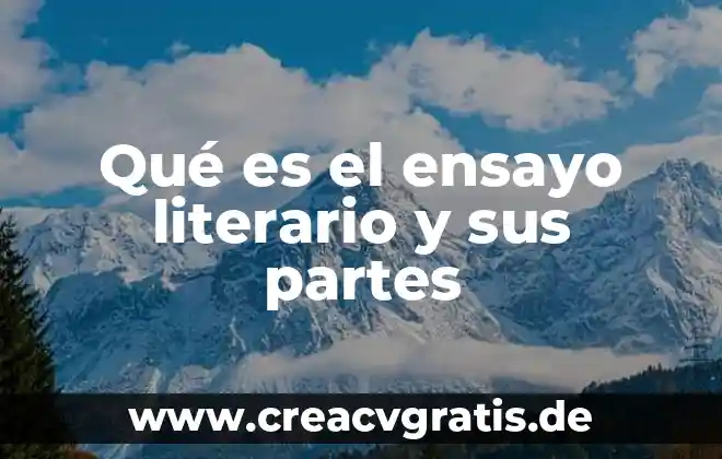 Respiratorio significado etimológico y que es 8 Qué es el ensayo literario y sus partes