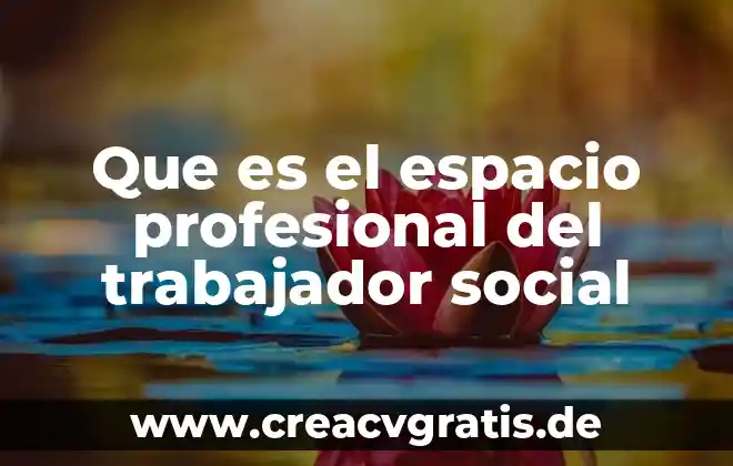 Que es el finiquito por muerte del trabajador 7 Que es el espacio profesional del trabajador social