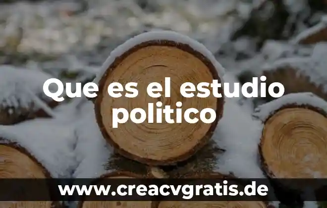 Qué es un régimen político parlamentario 4 Que es el estudio politico