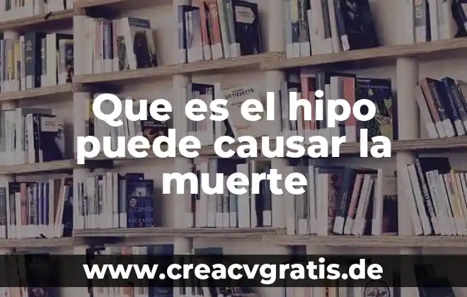 Qué es una domiciliación de préstamos se puede hacer 4 Que es el hipo puede causar la muerte