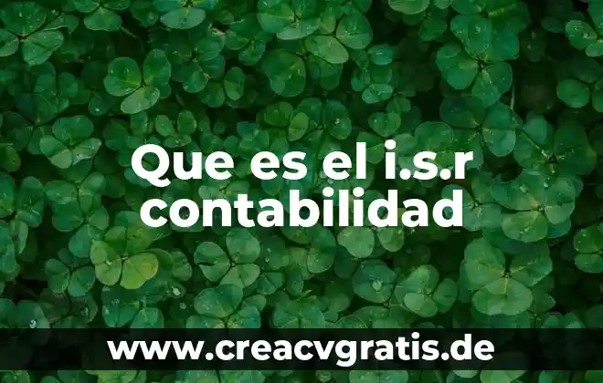 Qué es el isr valor exento 8 Que es el i.s.r contabilidad