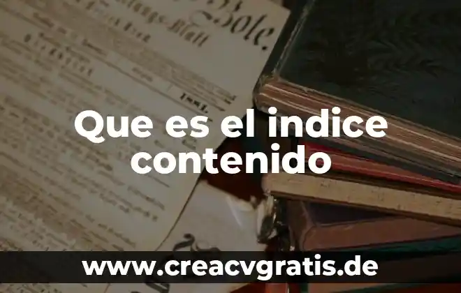 Que es una planta tóxica 6 Que es el indice contenido