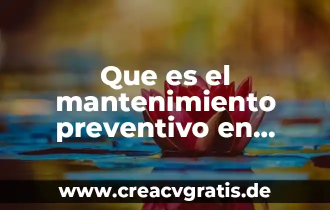 Qué es hardware y software concepto y elementos 5 Que es el mantenimiento preventivo en hardware y software