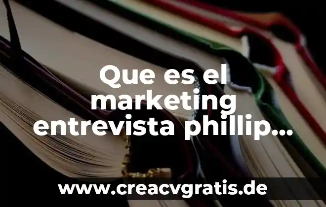 Que es una venta segun philip kotler 3 Que es el marketing entrevista phillip kotler