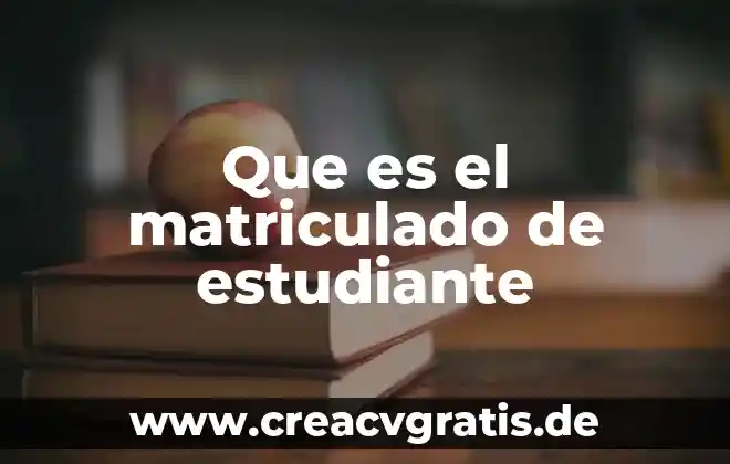 Wine color que es 6 Que es el matriculado de estudiante