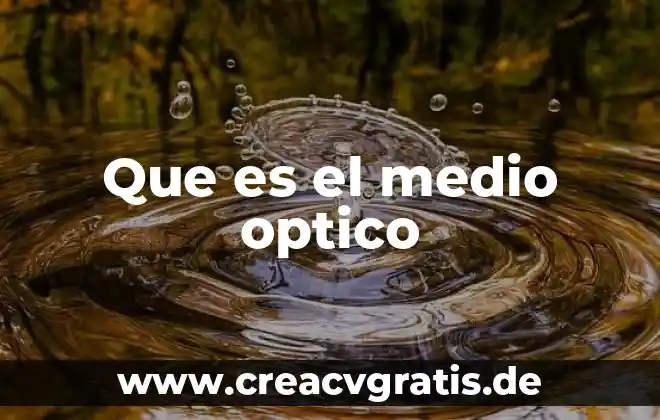 Qué es el deterioro de banda en redes 4 Que es el medio optico