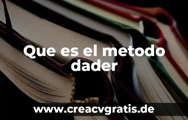 Qué es el método empírico en filosofía 4 Que es el metodo dader